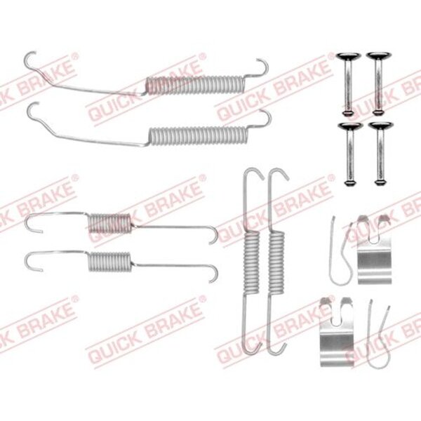 QUICK BRAKE 105-0882 Zubehörsatz, Bremsbacken