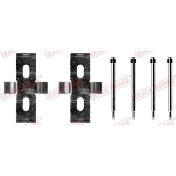 QUICK BRAKE 109-1007 Zubehörsatz, Scheibenbremsbelag