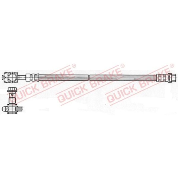 QUICK BRAKE 50.048X Bremsschlauch