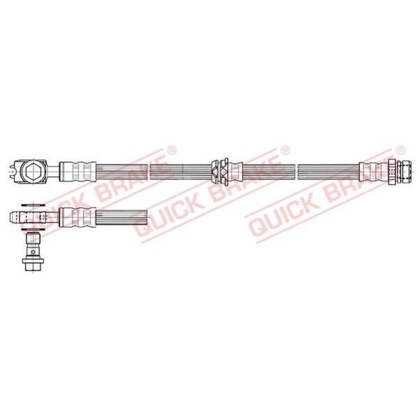 QUICK BRAKE 50.832X Bremsschlauch