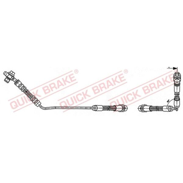 QUICK BRAKE 59.941X Bremsschlauch