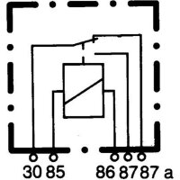 HELLA 4RD 933 332-051 Relais, Arbeitsstrom