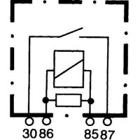HELLA 4RA 007 791-011 Relais, Arbeitsstrom