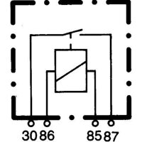 HELLA 4RA 965 400-001 Relais, Arbeitsstrom