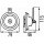 HELLA 3AL 007 425-791 Horn