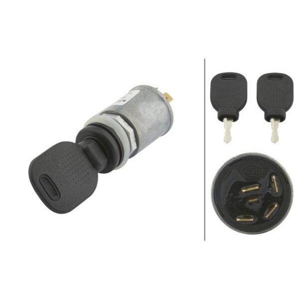 HELLA 6JK 007 232-011 Zünd-/Startschalter