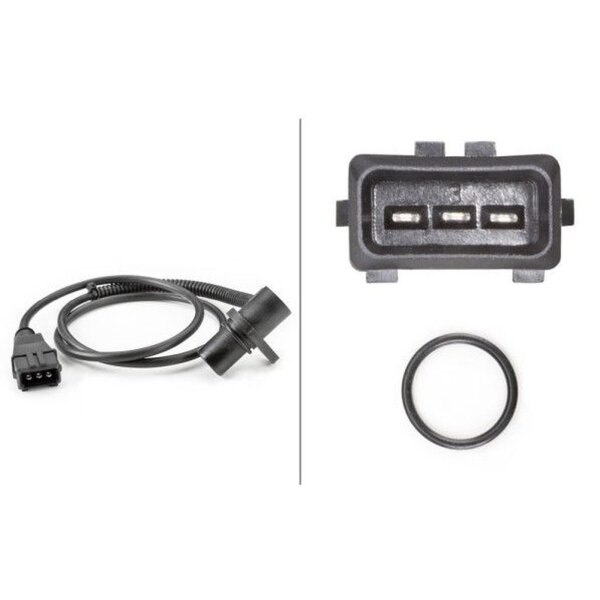 HELLA 6PU 009 163-831 Impulsgeber, Kurbelwelle