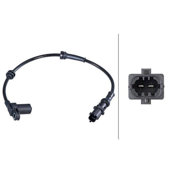 HELLA 6PU 009 106-261 Sensor, Raddrehzahl