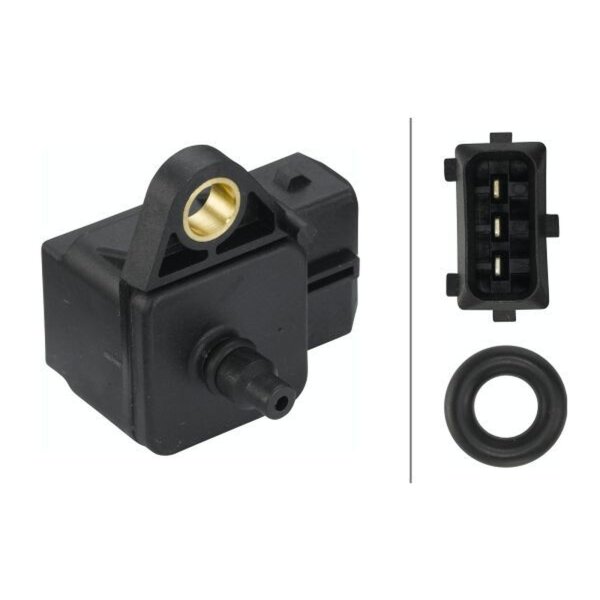 HELLA 6PP 009 400-561 Sensor, Saugrohrdruck