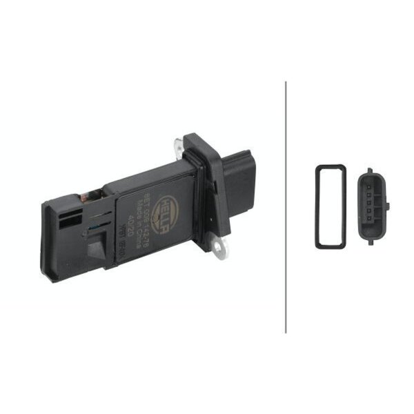 HELLA 8ET 009 142-761 Luftmassenmesser