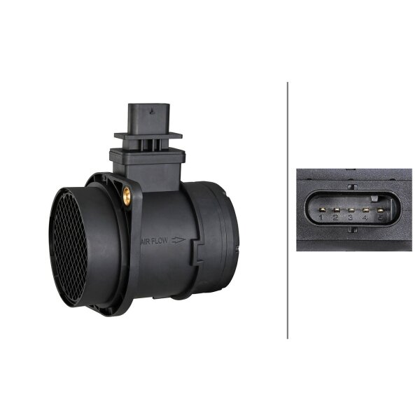HELLA 8ET 009 149-191 Luftmassenmesser
