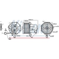 NISSENS 87215 Innenraumgebläse