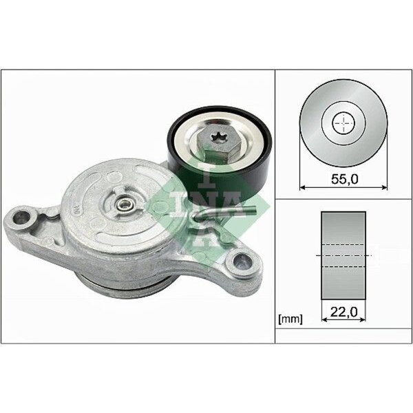 Schaeffler INA 534 0420 10 Riemenspanner, Keilrippenriemen