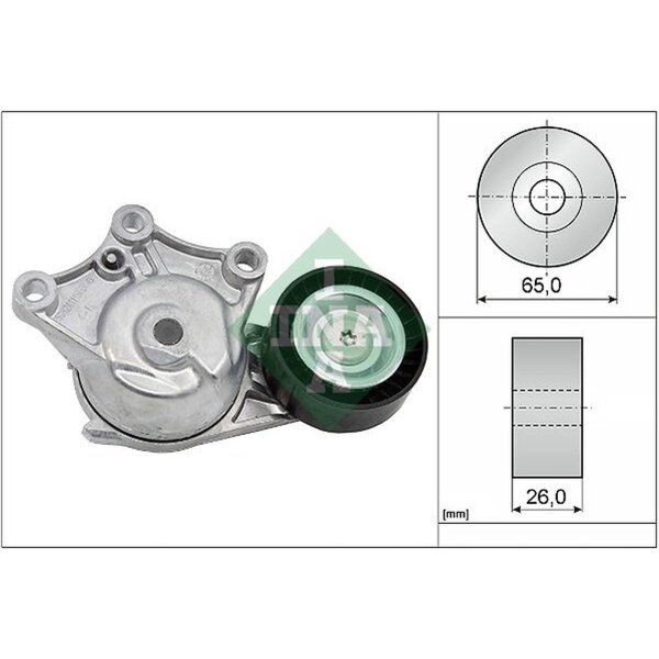Schaeffler INA 534 0428 10 Riemenspanner, Keilrippenriemen