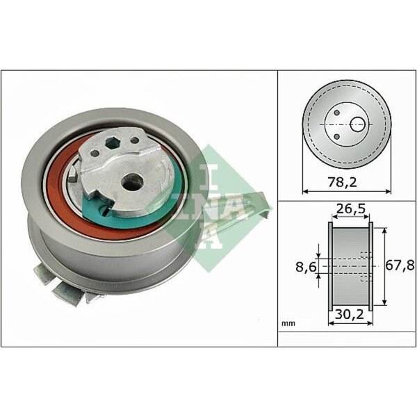 Schaeffler INA 531 0894 10 Spannrolle, Zahnriemen