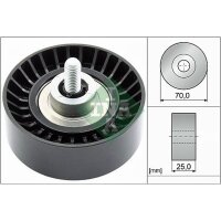 Schaeffler INA 532 0655 10 Umlenk-/Führungsrolle,...