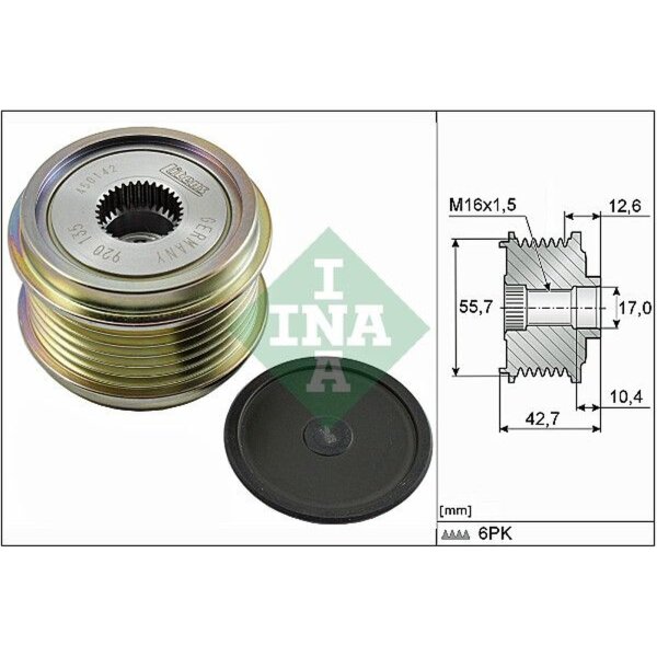 Schaeffler INA 535 0276 10 Generatorfreilauf