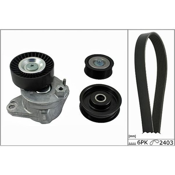 Schaeffler INA 529 0034 10 Keilrippenriemensatz