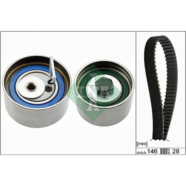 Schaeffler INA 530 0587 10 Zahnriemensatz