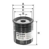 FILTRON OP 525/6 Ölfilter