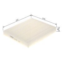 BOSCH 1 987 435 056 Filter, Innenraumluft