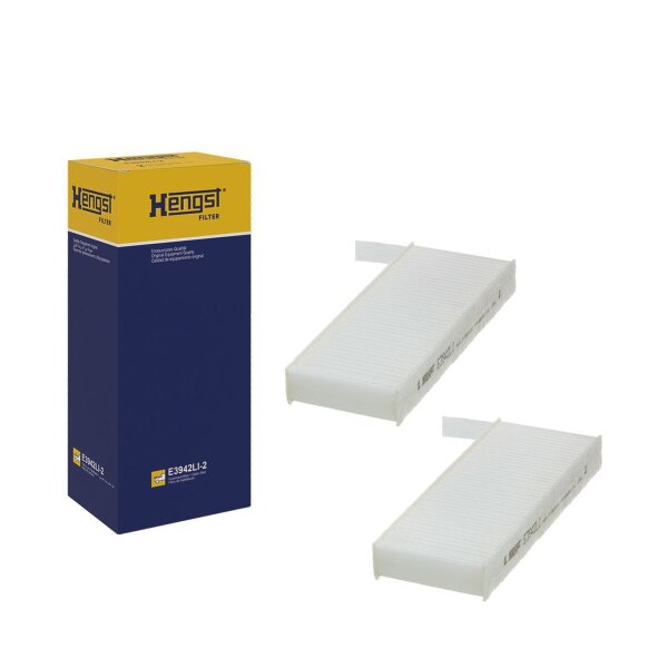 HENGST FILTER E3942LI-2 Filter, Innenraumluft