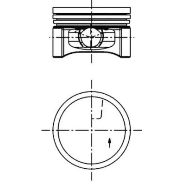KOLBENSCHMIDT 40219600 Kolben