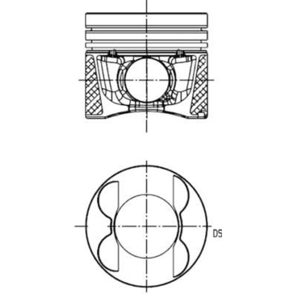 KOLBENSCHMIDT 40776600 Kolben