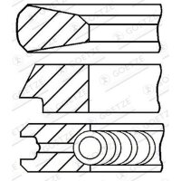 GOETZE ENGINE 08-429200-00 Kolbenringsatz