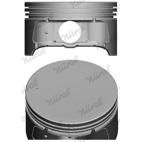 NÜRAL 87-423400-00 Kolben