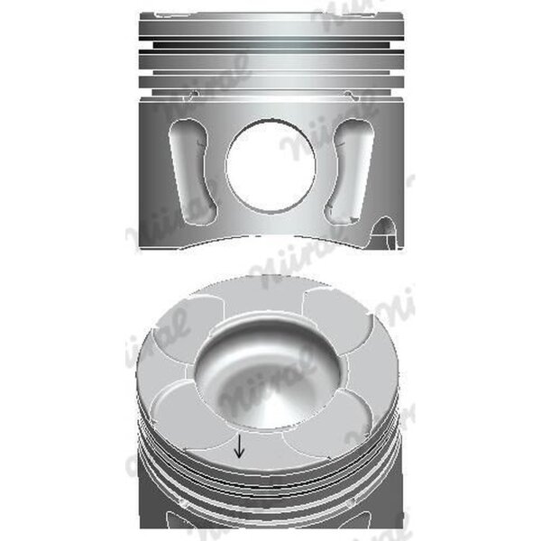 NÜRAL 87-425600-00 Kolben
