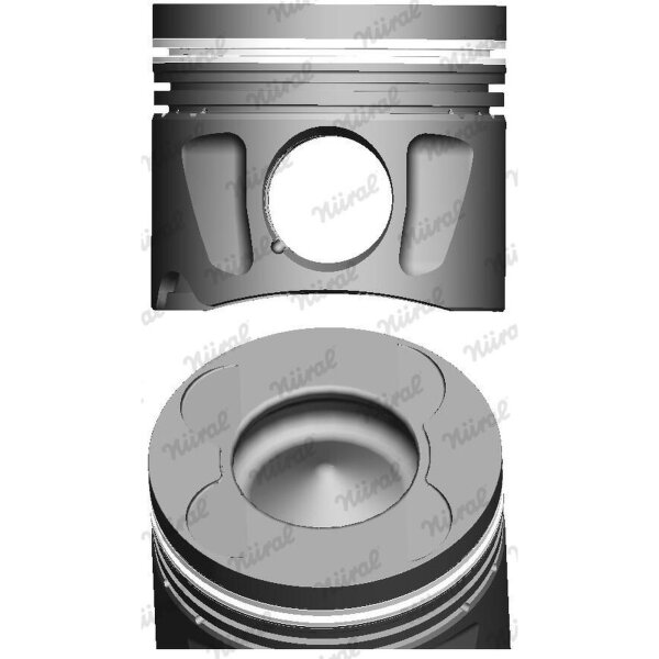 NÜRAL 87-427400-10 Kolben