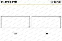 GLYCO 71-4780 STD Pleuellagerschale