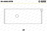 GLYCO 01-4203 STD Pleuellagerschale