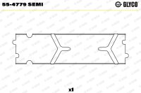 GLYCO 55-4779 SEMI Lagerbuchse, Pleuel