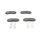 BOSCH 0 986 494 628 Bremsbelagsatz, Scheibenbremse