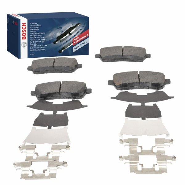 BOSCH 0 986 494 652 Bremsbelagsatz, Scheibenbremse