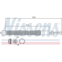 NISSENS 95526 Trockner, Klimaanlage