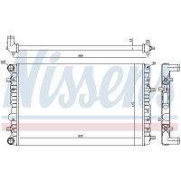 NISSENS 65326 Kühler, Motorkühlung