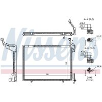 NISSENS 940525 Kondensator, Klimaanlage