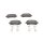 BOSCH 0 986 494 586 Bremsbelagsatz, Scheibenbremse