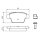 BOSCH 0 986 494 605 Bremsbelagsatz, Scheibenbremse