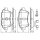 BOSCH 0 986 494 607 Bremsbelagsatz, Scheibenbremse