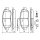 BOSCH 0 986 494 615 Bremsbelagsatz, Scheibenbremse