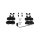BOSCH 0 986 494 619 Bremsbelagsatz, Scheibenbremse
