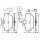 BOSCH 0 986 494 619 Bremsbelagsatz, Scheibenbremse