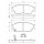 BOSCH 0 986 494 620 Bremsbelagsatz, Scheibenbremse
