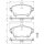 BOSCH 0 986 494 663 Bremsbelagsatz, Scheibenbremse