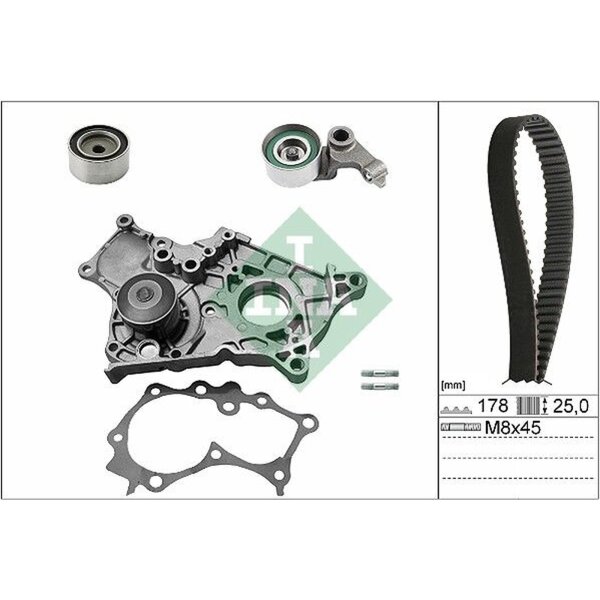 Schaeffler INA 530 0422 30 Wasserpumpe + Zahnriemensatz