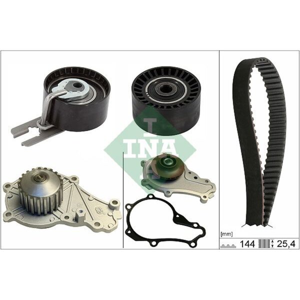 Schaeffler INA 530 0615 30 Wasserpumpe + Zahnriemensatz